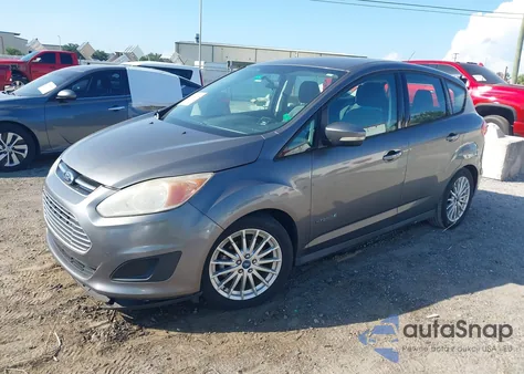 2013 Ford C-Max Hybrid Se from USA, damaged, VIN 1FADP5AU5DL502475